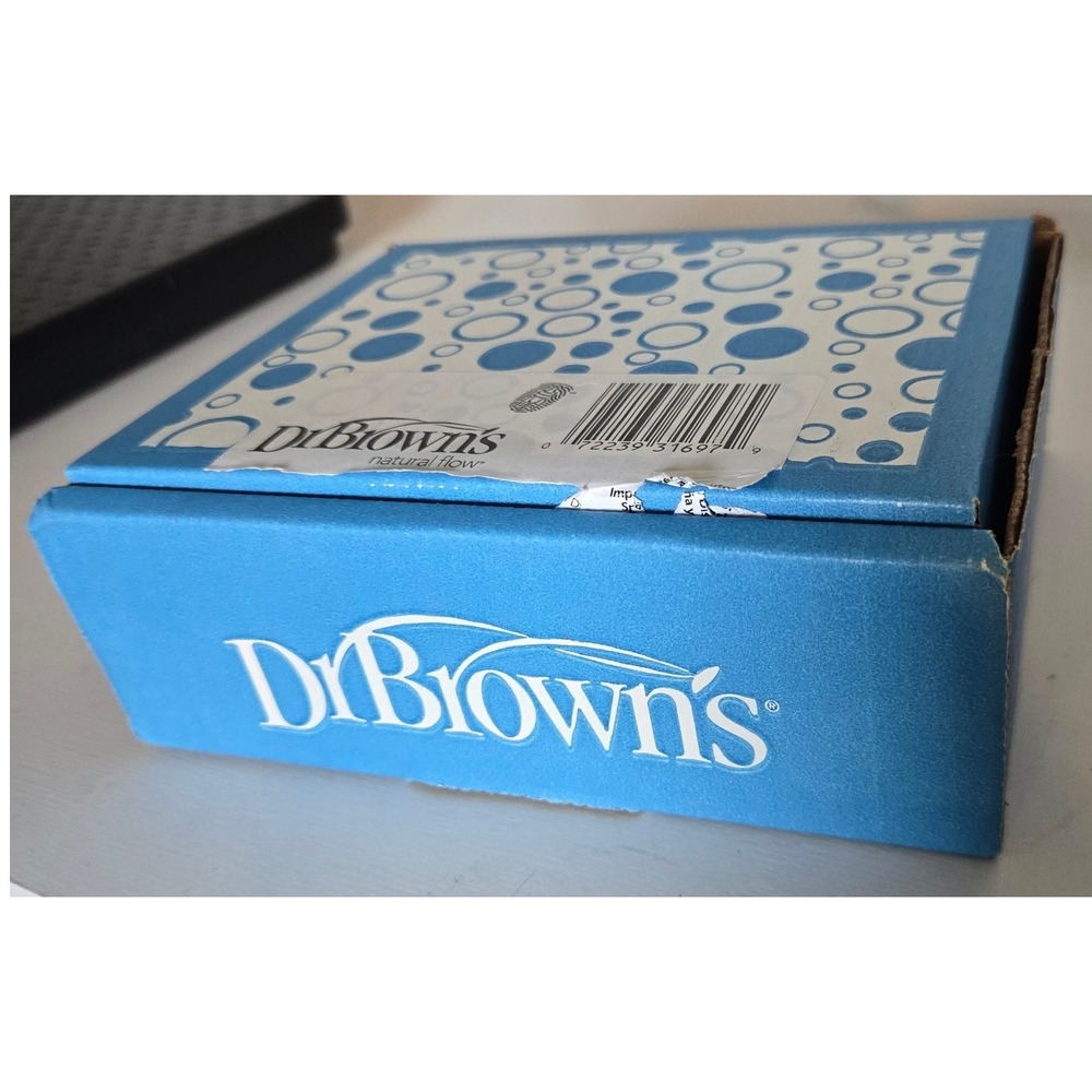 Dr‎ Browns Natural Flow Narrow Level T Nipple 6-Pack Newborn 0m+ SN7601-WEB